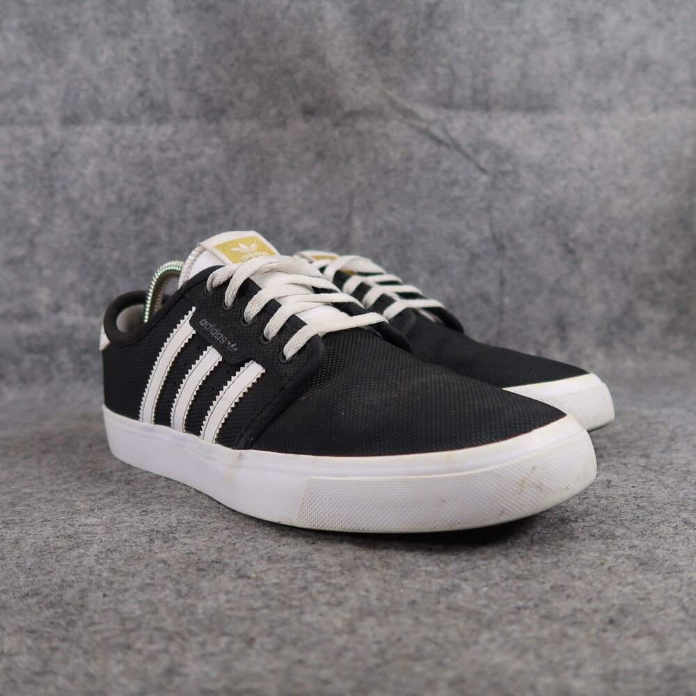 Adidas Shoes Mens 6.5 Sneaker Lifestyle Trainers Skate Casual Active Black White